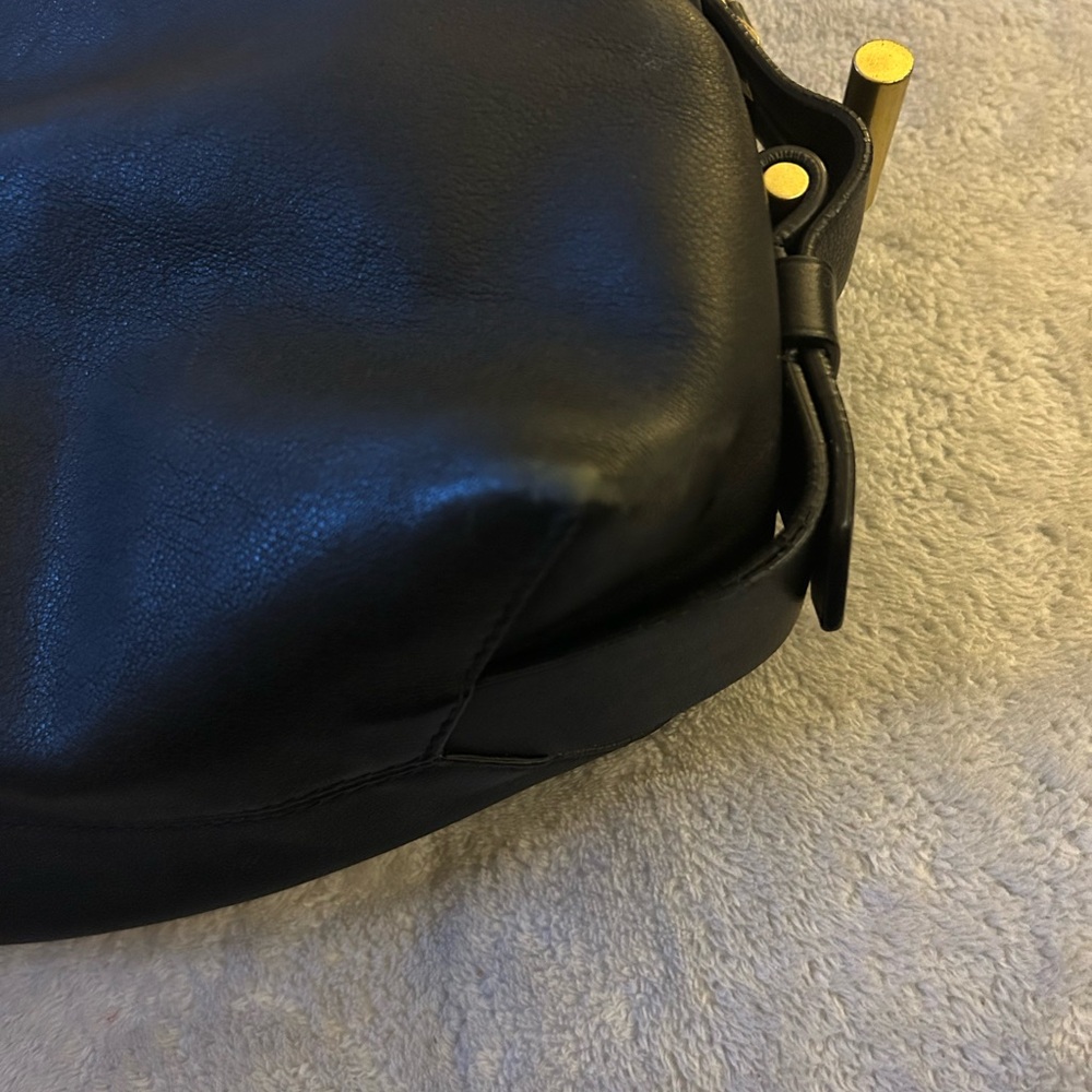 Reed Krakoff Leather Top Handle Black Bag - Picture 11 of 12